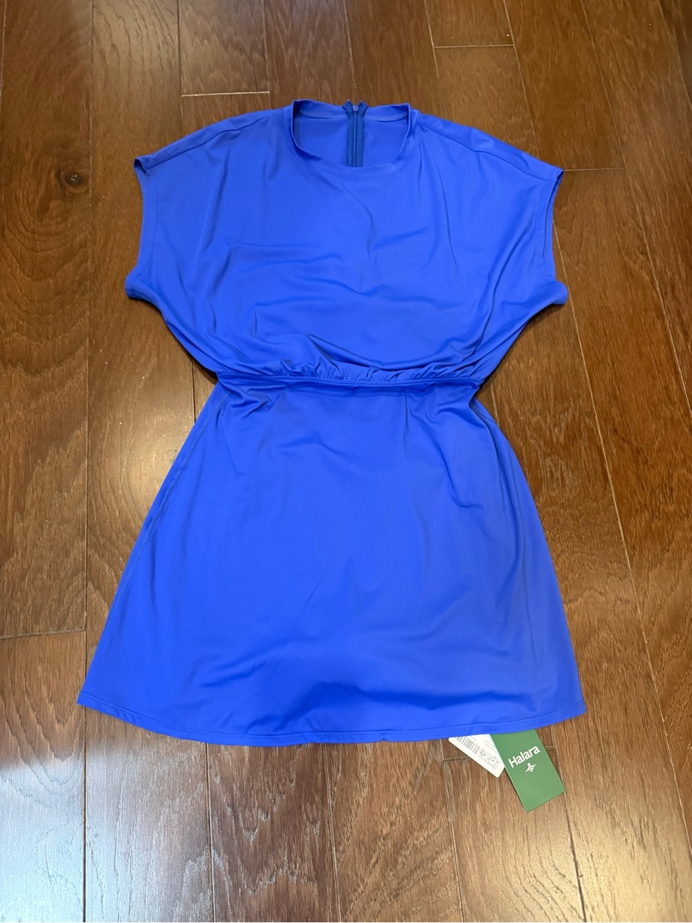 Halara athletic active style dress with shorts. Instacool fabric. Brand new S.